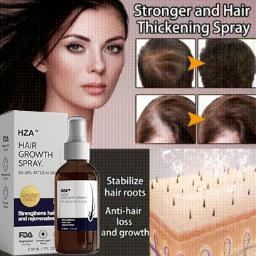🌿 Spray Natural HZA™ para o Crescimento Capilar